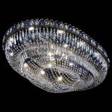 Люстра Кольцо Овал №17 под бронзу синяя в Новокузнецке