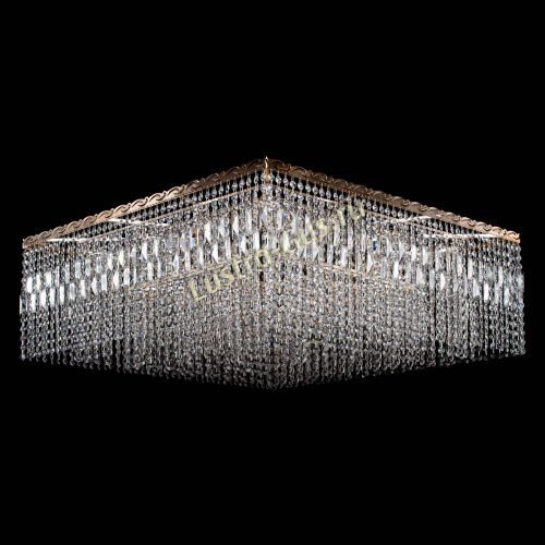 Люстра Квадрат 800 мм в Новокузнецке Гусь Хрустальный