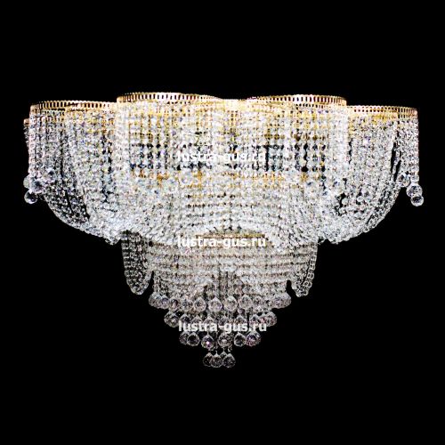 Люстра Лотос 1000 мм  в Новокузнецке Гусь Хрустальный