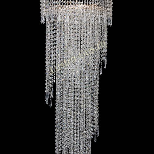 Люстра Милан каскад карандаш в Новокузнецке Гусь Хрустальный