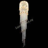 Люстра Милан каскад шар чайный в Новокузнецке Люстра Милан каскад шар чайный в Новокузнецке