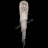 Люстра Милан каскад шар красный в Новокузнецке Люстра Милан каскад шар красный в Новокузнецке