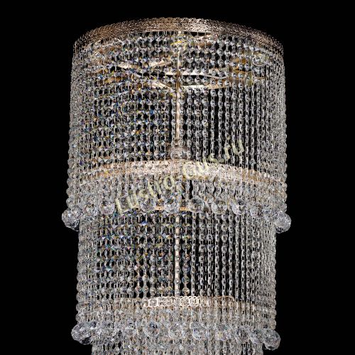 Люстра Милан каскад в Новокузнецке Гусь Хрустальный