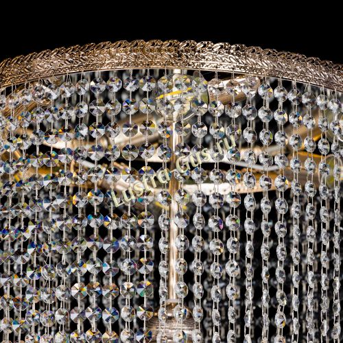 Люстра Милан каскад в Новокузнецке Гусь Хрустальный