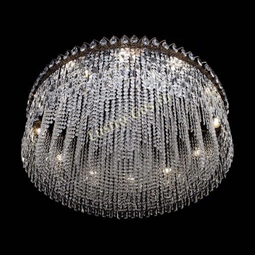 Люстра Октава большая №12 под бронзу в Новокузнецке Гусь Хрустальный