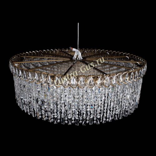 Люстра Октава большая №12 под бронзу в Новокузнецке Гусь Хрустальный