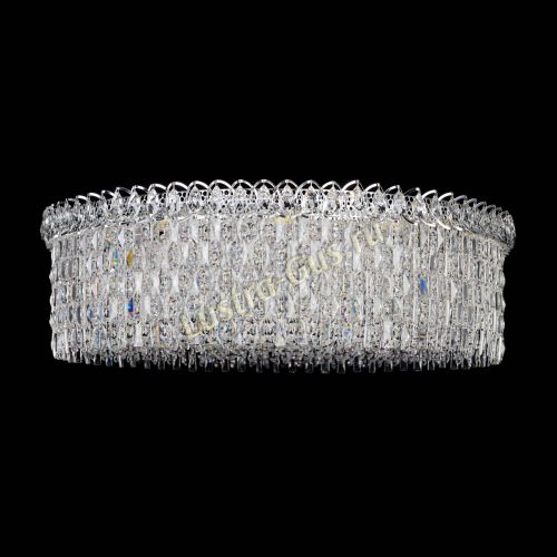 Люстра Октава большая 12 ламп в Новокузнецке Гусь Хрустальный