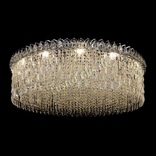 Люстра Октава большая 12 ламп в Новокузнецке Гусь Хрустальный