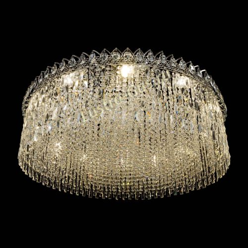 Люстра Октава большая 12 ламп в Новокузнецке Гусь Хрустальный