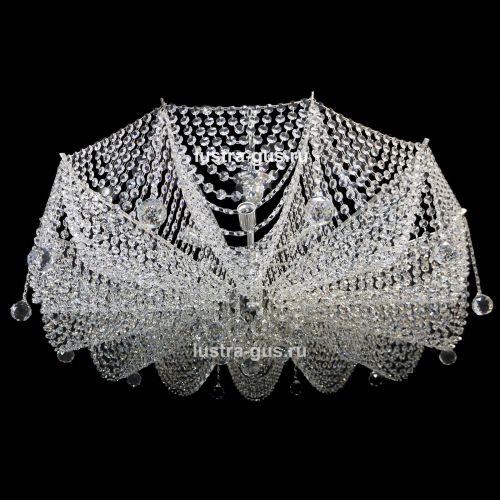 Люстра Марина с нарядом Вуаль в Новокузнецке Гусь Хрустальный