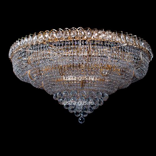 Люстра Пирамида каскадная в Новокузнецке Гусь Хрустальный