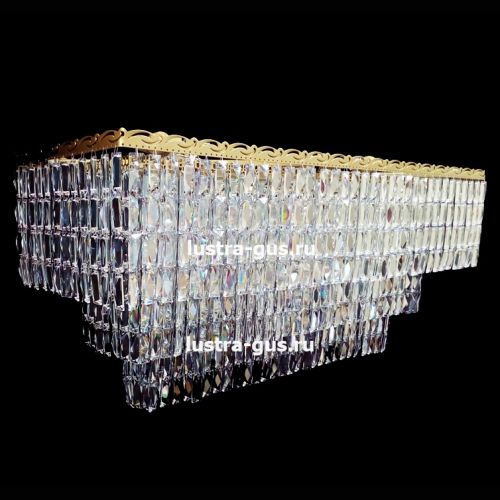 Люстра Прямоугольник №1 в Новокузнецке Гусь Хрустальный