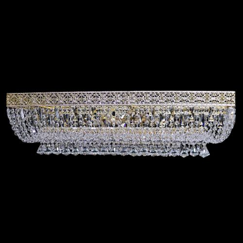 Люстра Прямоугольник Италия №8 в Новокузнецке Гусь Хрустальный