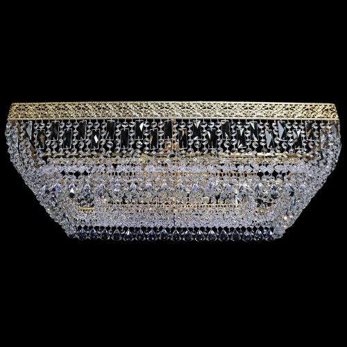 Люстра Прямоугольник Италия №8 в Новокузнецке Гусь Хрустальный