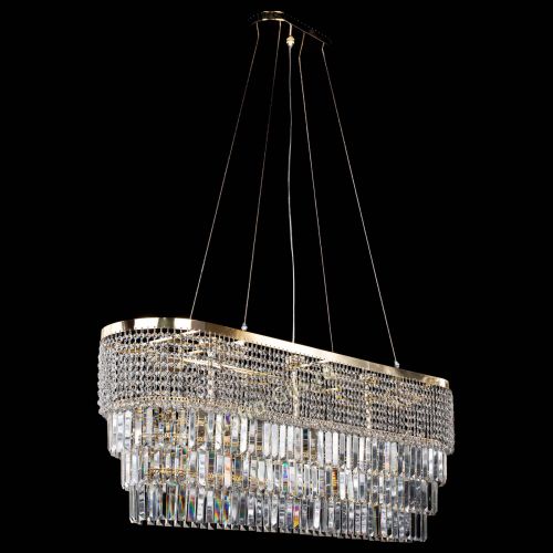 Люстра Прямоугольник Сигма №14 пластинка в Новокузнецке Люстра Прямоугольник Сигма №14 пластинка в Новокузнецке