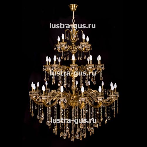 Люстра Сакура бронза № 30 в Новокузнецке Гусь Хрустальный