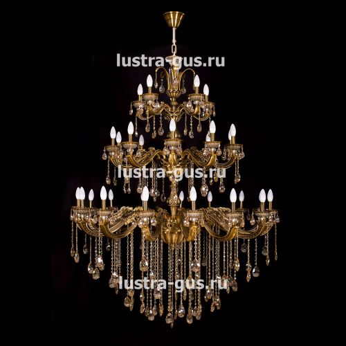 Люстра Сакура бронза № 30 в Новокузнецке Гусь Хрустальный