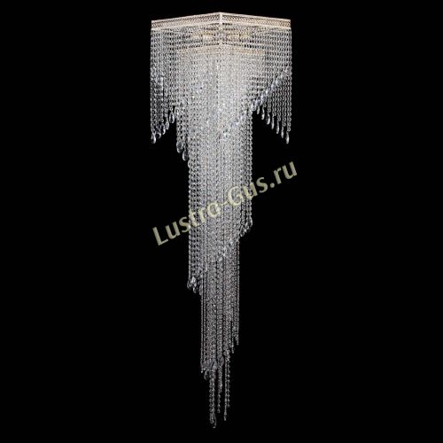 Люстра Венеция Квадрат спираль в Новокузнецке Гусь Хрустальный