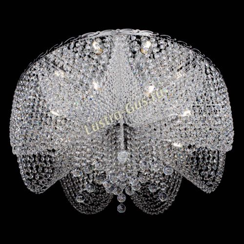 Люстра Виктория шар большая в Новокузнецке Гусь Хрустальный