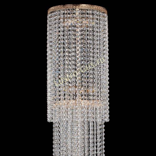 Люстра Винтаж Каскад №7 в Новокузнецке Гусь Хрустальный