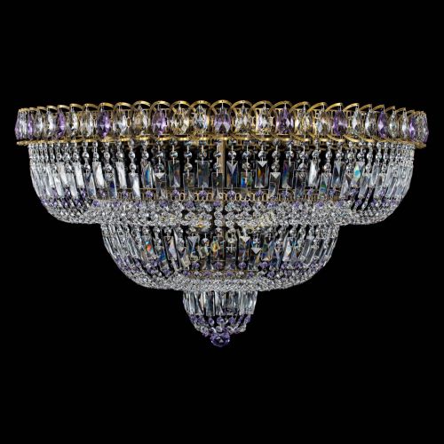 Люстра Водопад Обтикон №15 под бронзу фиолетовая в Новокузнецке Люстра Водопад Обтикон №15 под бронзу фиолетовая в Новокузнецке