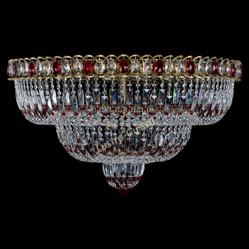 Люстра Водопад Обтикон №15 под бронзу красная в Новокузнецке Люстра Водопад Обтикон №15 под бронзу красная в Новокузнецке