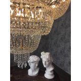 Люстра Водопад с подвесом. Диаметр - 1000 мм, Высота - 2000 мм, Люстры Гусь Хрустальный Люстра Водопад с подвесом. Диаметр - 1000 мм, Высота - 2000 мм, Люстры Гусь Хрустальный