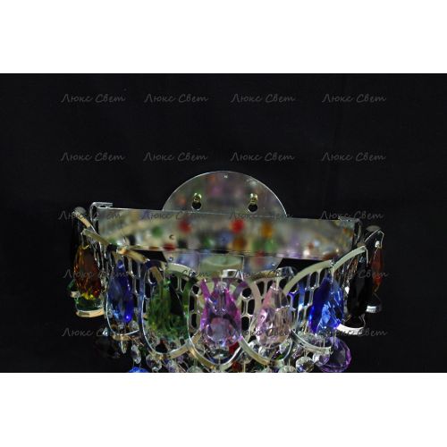 Бра Ирина разноцветная  в Новокузнецке Гусь Хрустальный