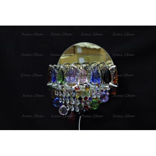 Бра Ирина разноцветная  в Новокузнецке Гусь Хрустальный