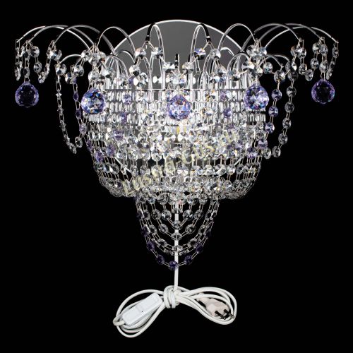 Бра Агата №3 фиолетовая в Новокузнецке Гусь Хрустальный