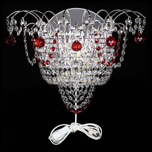 Бра Агата №3 красная в Новокузнецке Гусь Хрустальный