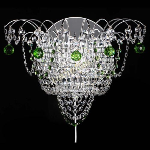 Бра Агата №3 зеленая в Новокузнецке Бра Агата №3 зеленая в Новокузнецке