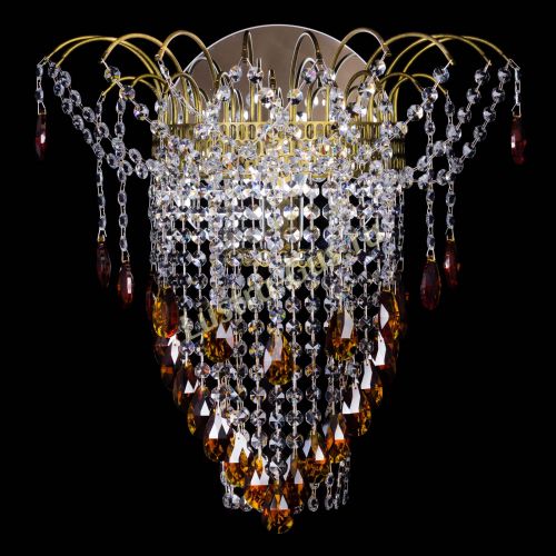 Бра Агата №4 под бронзу Чайная в Новокузнецке Гусь Хрустальный