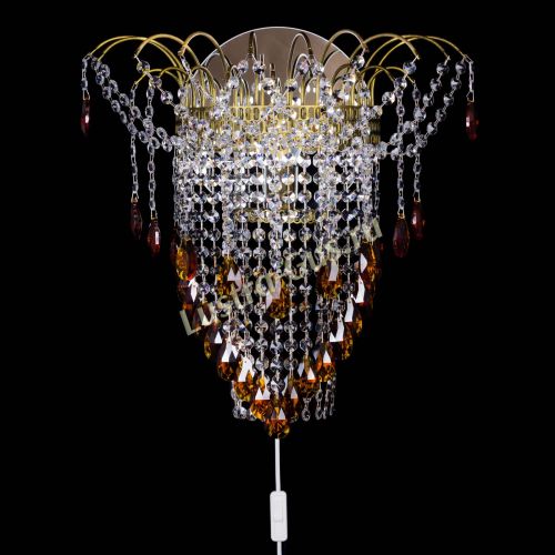 Бра Агата №4 под бронзу Чайная в Новокузнецке Гусь Хрустальный