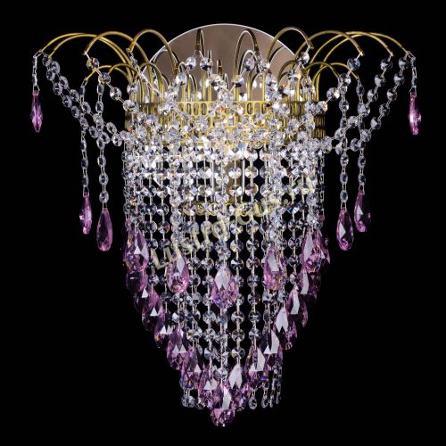 Бра Агата №4 под бронзу Розовая в Новокузнецке Бра Агата №4 под бронзу Розовая в Новокузнецке