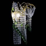 Бра Агата №4 под бронзу Зеленая в Новокузнецке