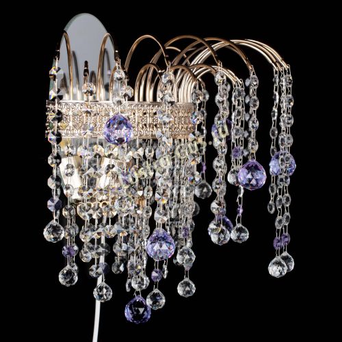 Бра Агата Венеция шар фиолетовая в Новокузнецке Гусь Хрустальный