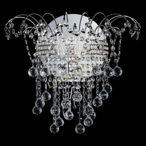 Бра Акация шар с зеркалом в Новокузнецке Гусь Хрустальный