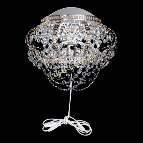 Бра Альфа №1 черная в Новокузнецке Гусь Хрустальный