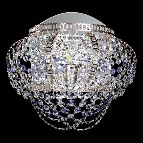 Бра Альфа №1 фиолетовая в Новокузнецке Гусь Хрустальный