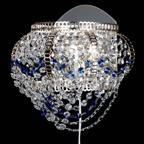 Бра Альфа №1 синяя в Новокузнецке Гусь Хрустальный