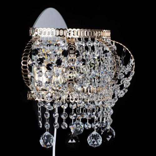 Бра Альфа №2 черная в Новокузнецке Гусь Хрустальный