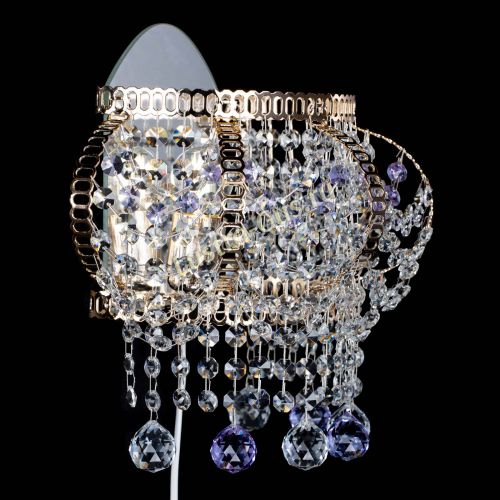 Бра Альфа №2 фиолетовая в Новокузнецке Гусь Хрустальный