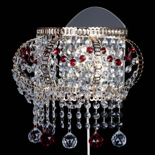 Бра Альфа №2 красная в Новокузнецке Гусь Хрустальный