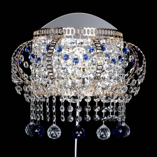 Бра Альфа №2 синяя в Новокузнецке Гусь Хрустальный