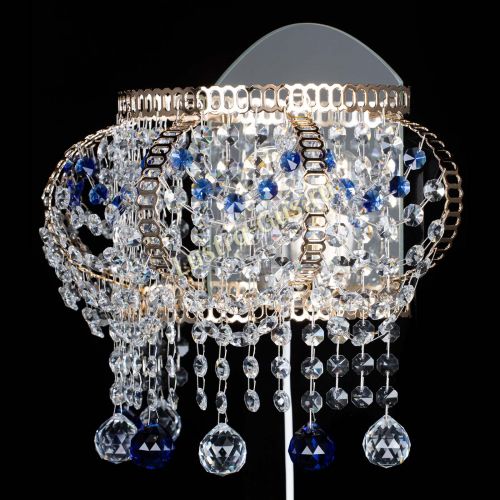 Бра Альфа №2 синяя в Новокузнецке Гусь Хрустальный