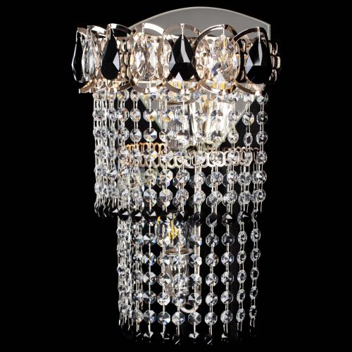 Бра Астра №2 оптикон черная в Новокузнецке Гусь Хрустальный