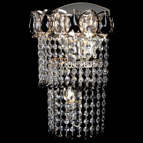 Бра Астра №2 оптикон черная в Новокузнецке Гусь Хрустальный