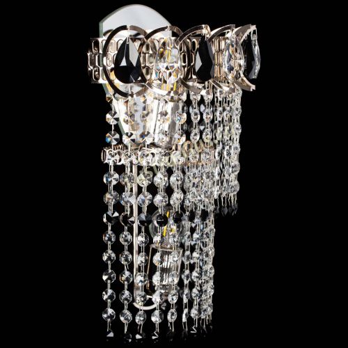 Бра Астра №2 оптикон черная в Новокузнецке Гусь Хрустальный