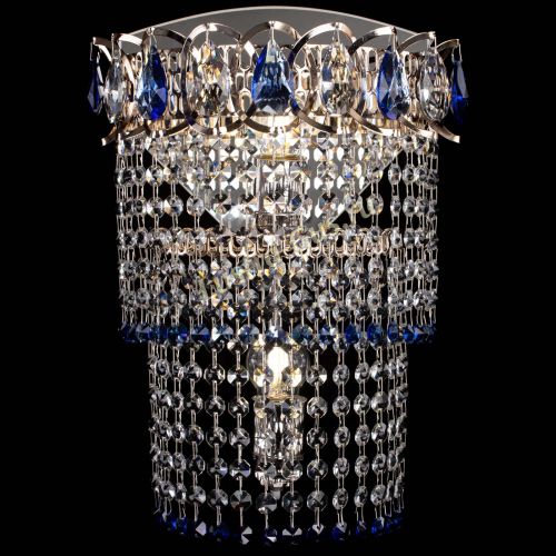 Бра Астра №2 оптикон синяя в Новокузнецке Гусь Хрустальный